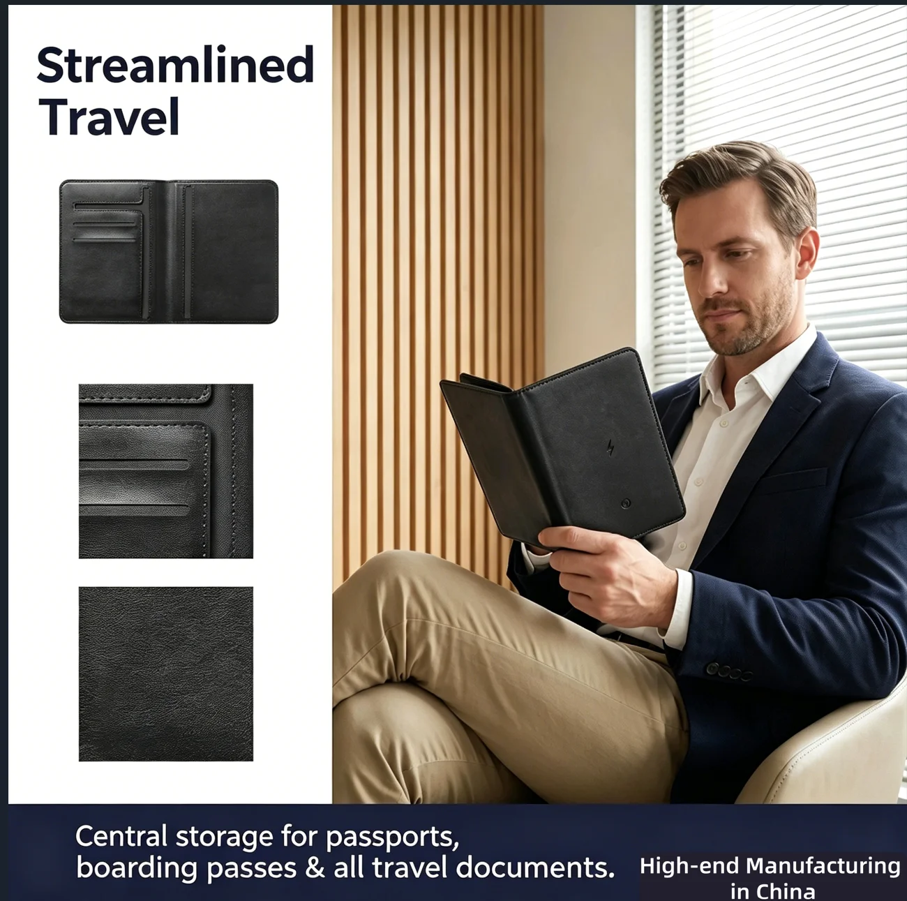 Travel Accessories Apple - 스마트 여권 지갑, 여권 홀더 커버,