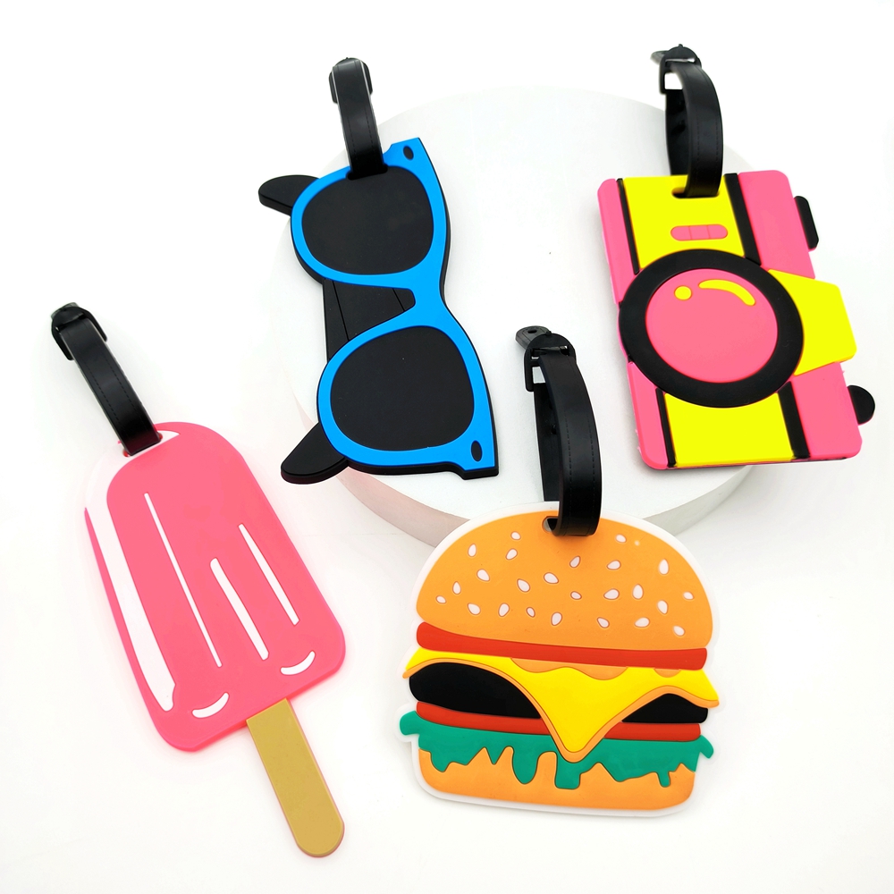 Travel Accessories International - 1pc 함부르크 아이스크림 수하물 태그, 여행