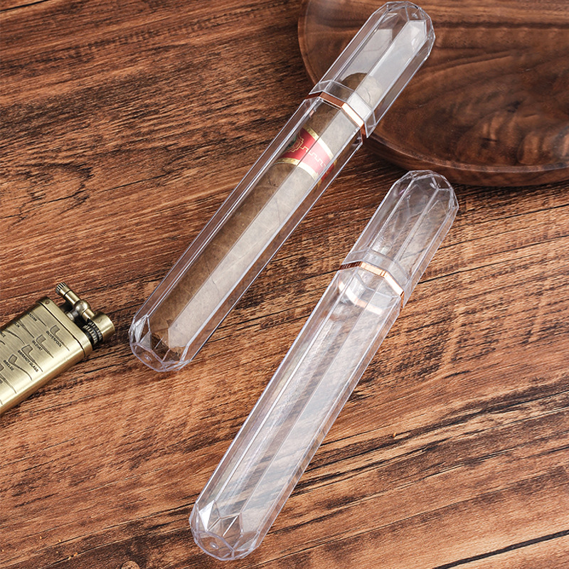 Travel Accessories Holder - 아크릴 여행 시가 튜브 패션 휴미더