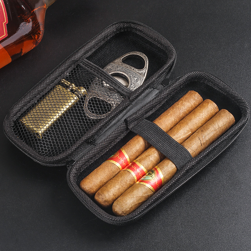 Travel Accessories Holder - 1개 휴대용 시가 여행 케이스 EVA