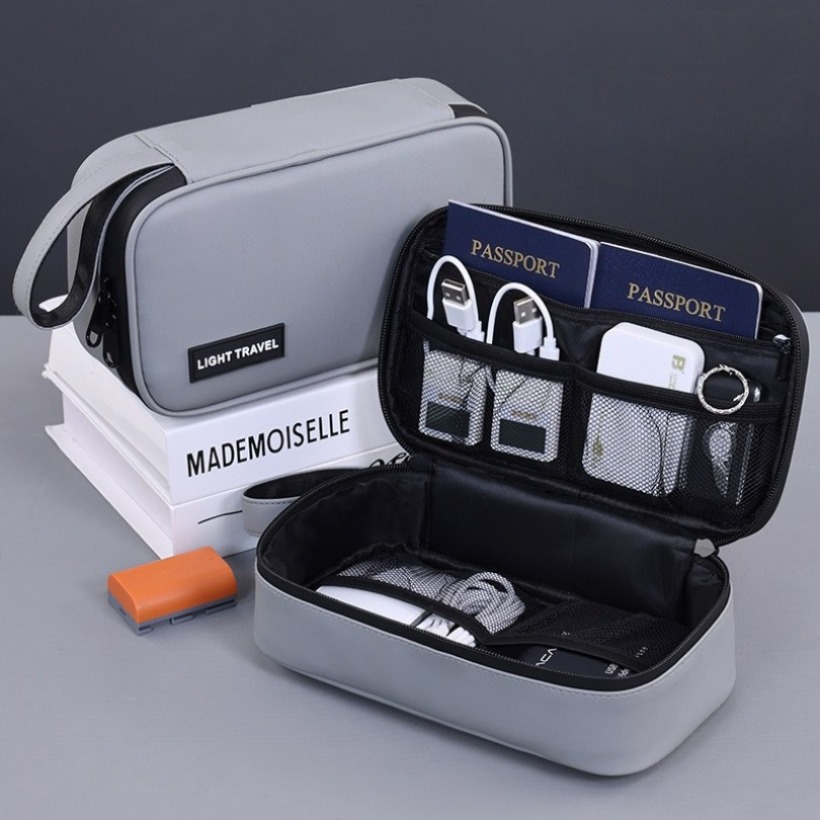 Travel Accessories Organizer Bag - 경량 휴대용 디지털 기기 보관 가방,
