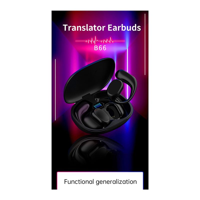 Travel Accessories Online - M85K TWSB66 번역 헤드셋 BT 실시간