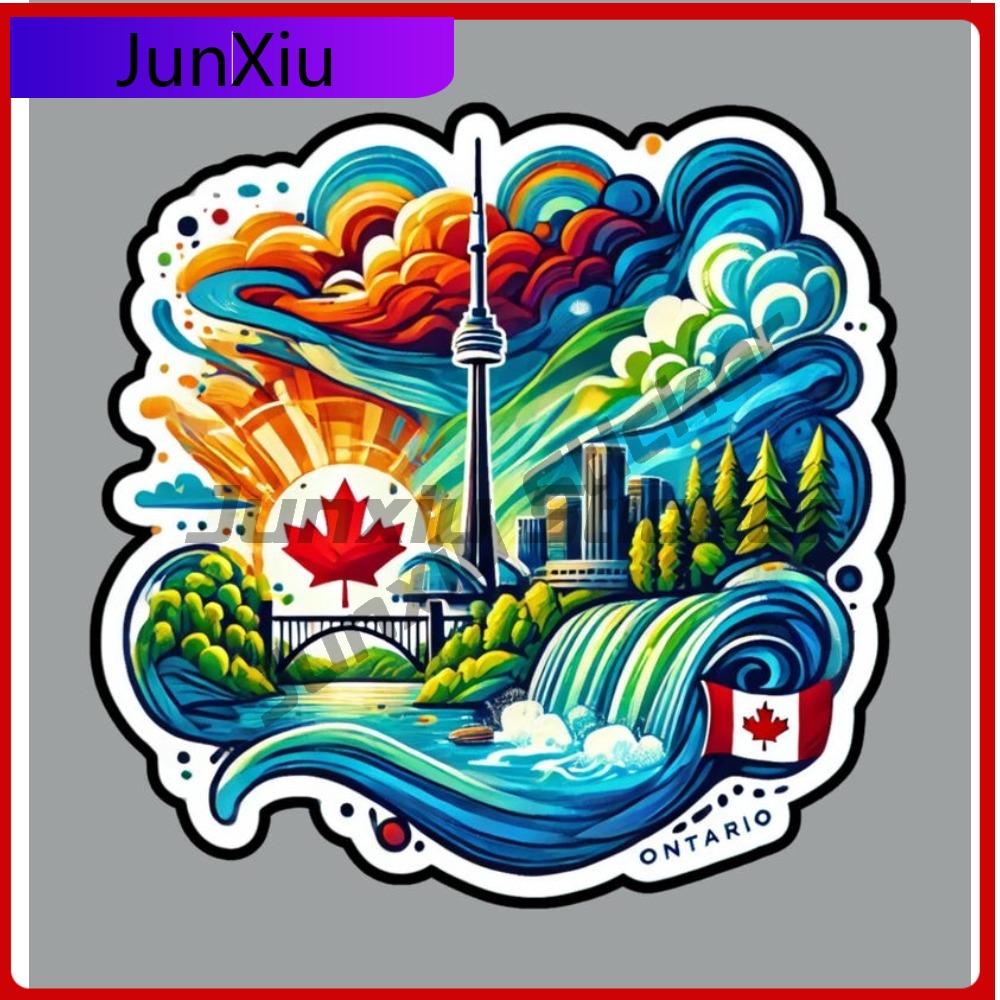 Travel Accessories Canada - 온타리오 캐나다 여행 스티커 스크래치 방지