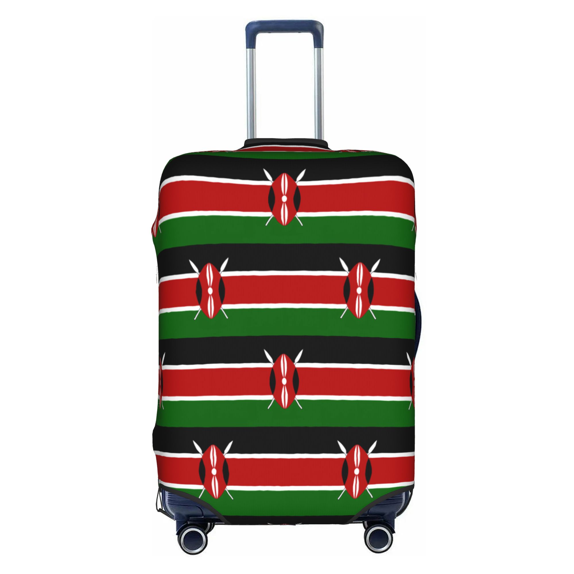 Travel Accessories Kenya - 케냐 국기 수하물 커버 탄성 케냐