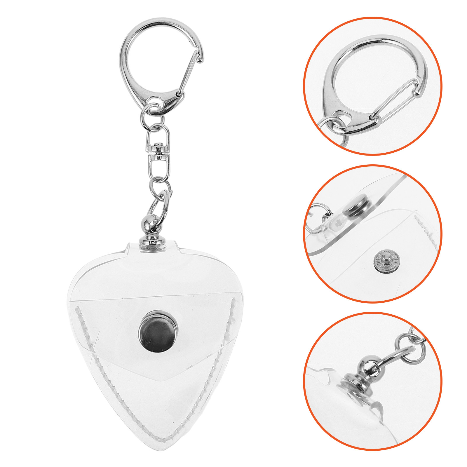 투명한 기타 픽 홀더 경량 컴팩트 케이스 기타리스트를  - Travel Accessories Holder 리뷰 및 가격