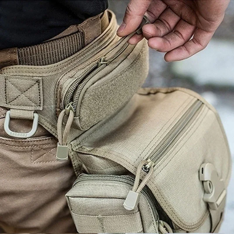 새로운 남성용 방수 레그 랩 힙 드롭 벨트 허리 옥스포 - Travel Accessories Hip Belt 리뷰 및 가격