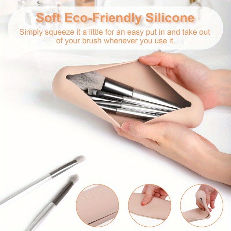 여행용 메이크업 브러쉬 거치대, 실리콘 트렌디 및 휴대 - Travel Accessories Holder 리뷰 및 가격