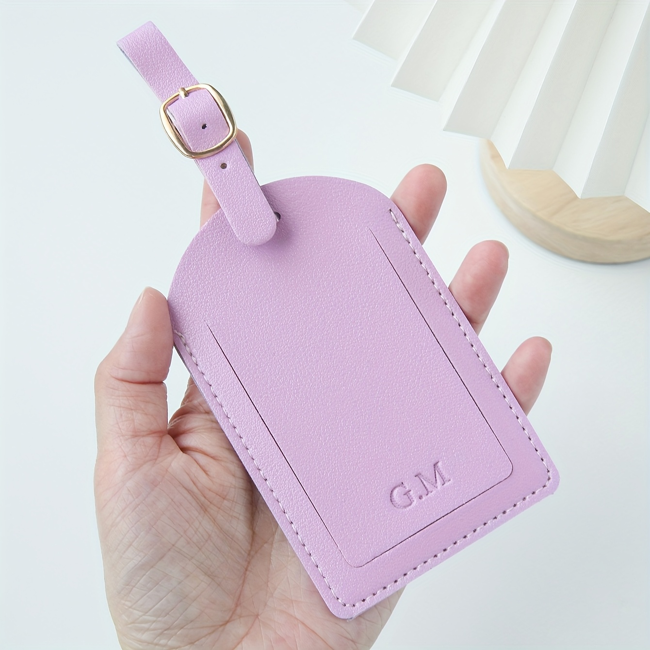 맞춤형 이니셜 수하물 태그 1개, 여행 가방용 맞춤형  - Travel Accessories International 리뷰 및 가격