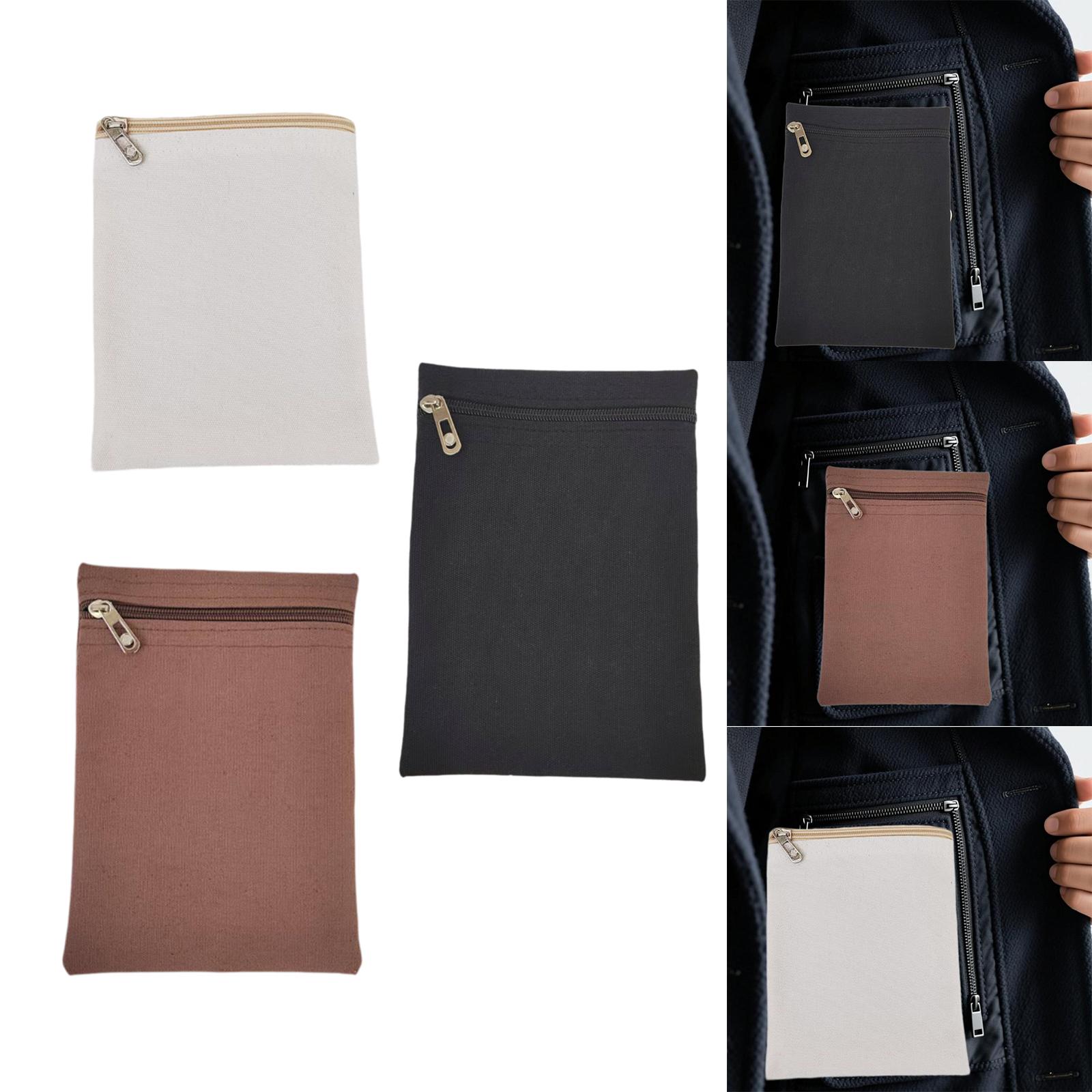 캔버스 내부 포켓 지퍼 가이드 의류 코트 후드티용 바느 - Travel Accessories Guide 리뷰 및 가격