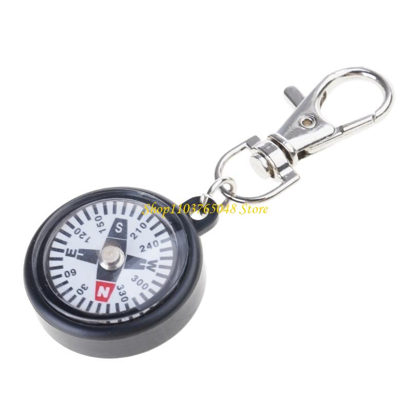 R53E 생존 키체인 나침반 휴대용 하이킹 나침반 열쇠 - Travel Accessories Guide 리뷰 및 가격