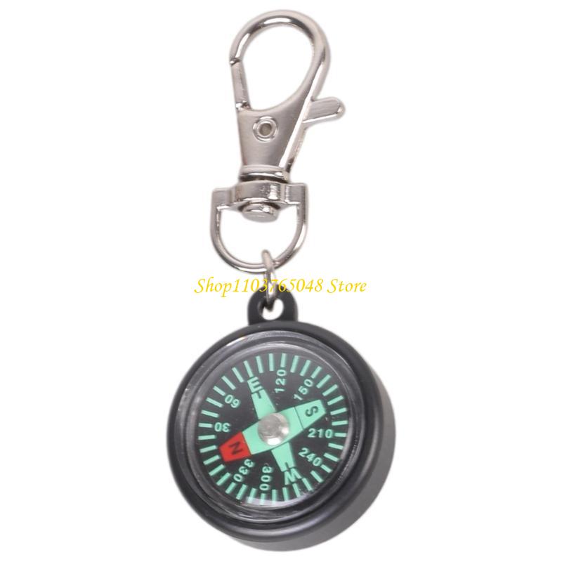 R53E 생존 키체인 나침반 휴대용 하이킹 나침반 열쇠 - Travel Accessories Guide 리뷰 및 가격