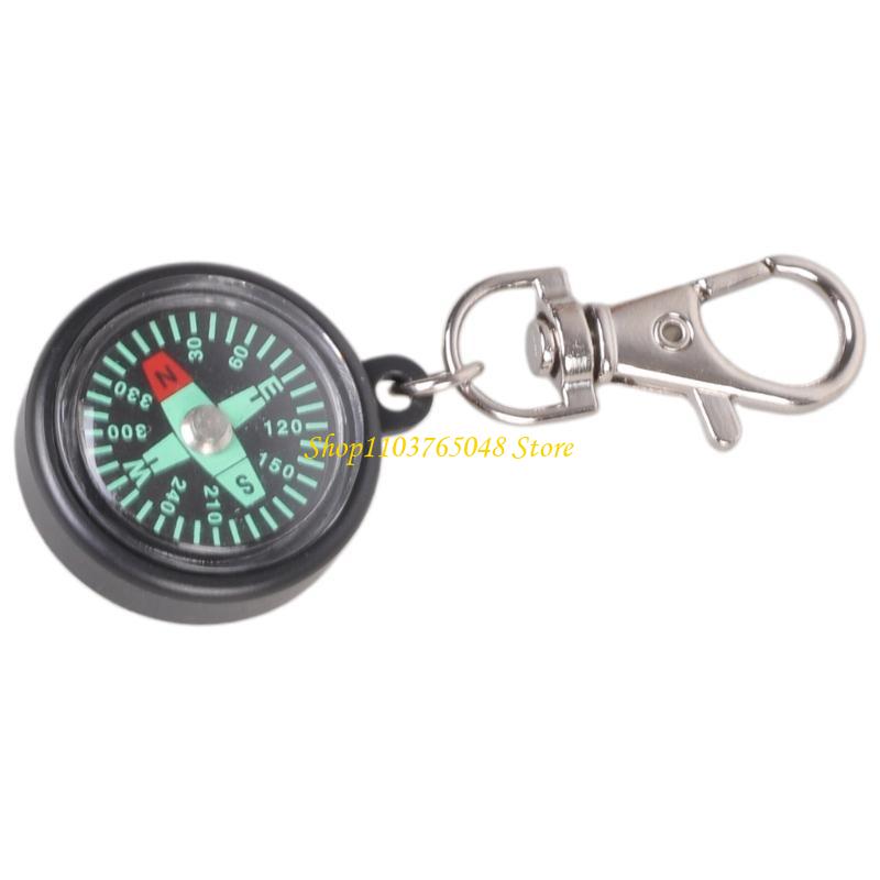 R53E 생존 키체인 나침반 휴대용 하이킹 나침반 열쇠 - Travel Accessories Guide 리뷰 및 가격