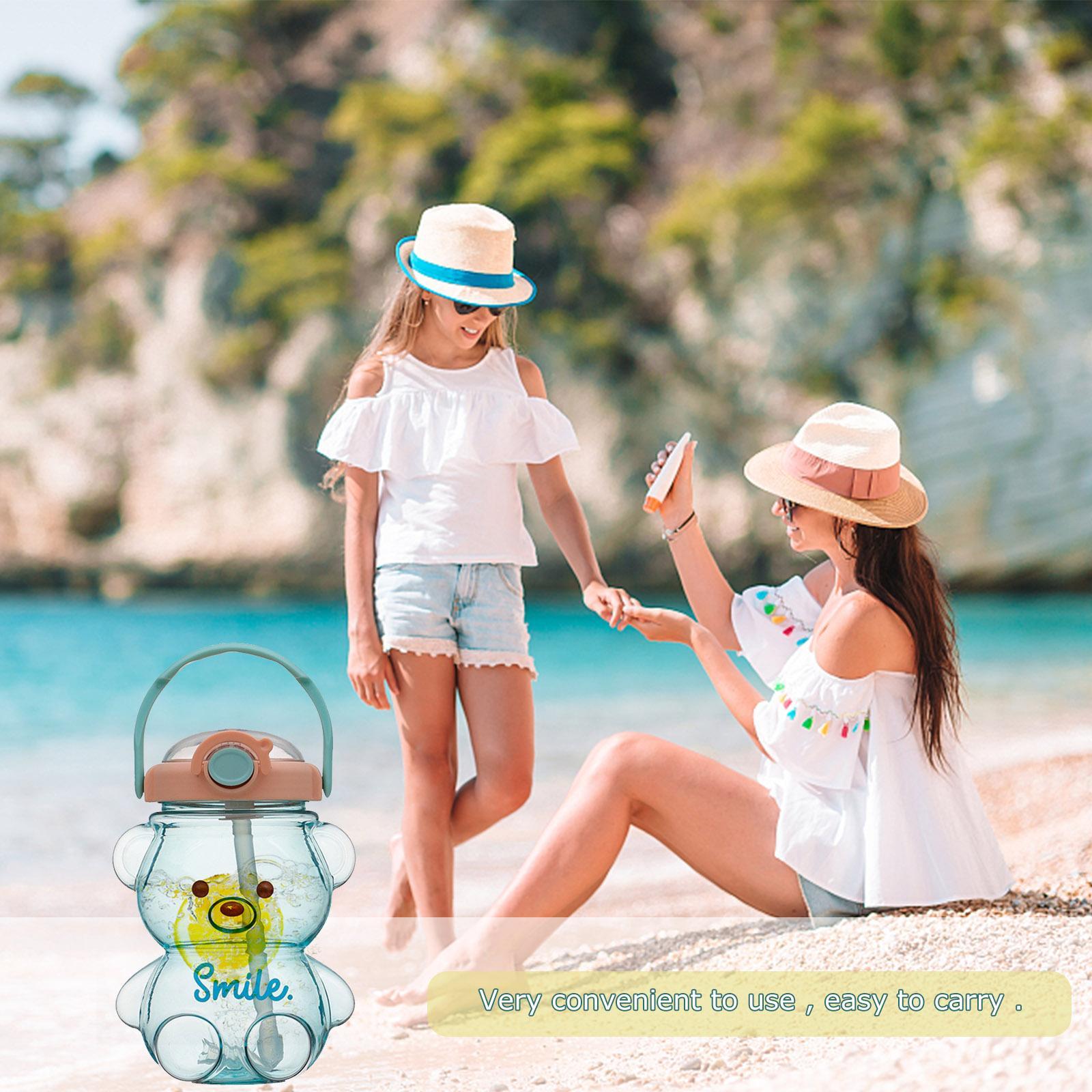 대용량 빨대컵 고급형 벨트 포함 방수 누수 방지 밀폐  - Travel Accessories For 6 Year Old 리뷰 및 가격