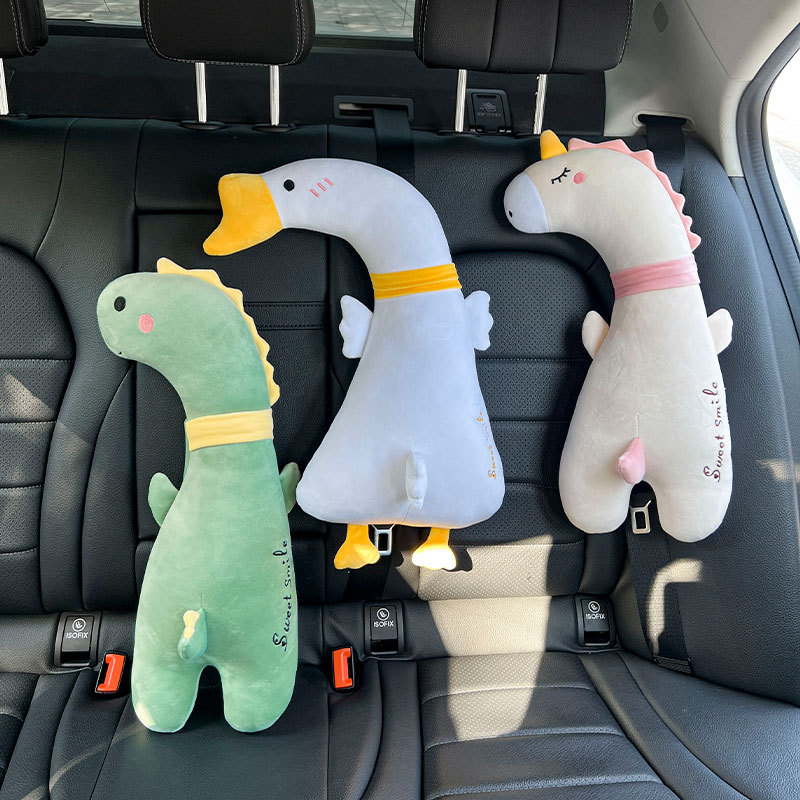 어린이용 카시트 어깨 패드, 카툰 애완 동물 디자인,  - Travel Accessories For 6 Year Old 리뷰 및 가격