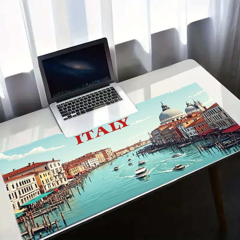 빈티지 베니스 마우스 패드 철제 아트 데스크 매트 밝은 - Travel Accessories Italy 리뷰 및 가격