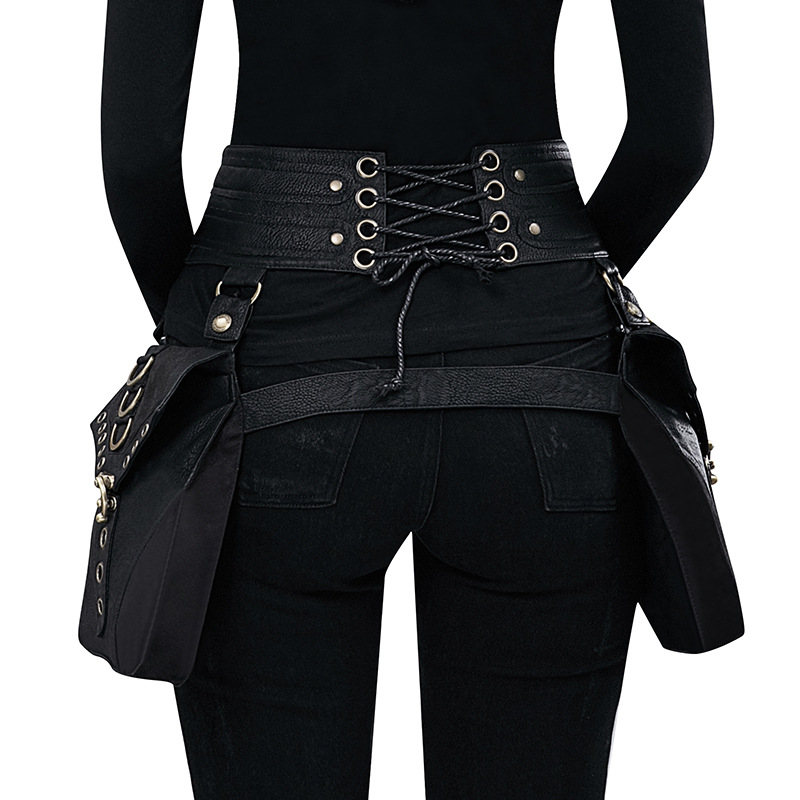 스팀펑크 수제 유틸리티 힙 벨트 백 여성 페스티벌 포켓 - Travel Accessories Hip Belt 리뷰 및 가격
