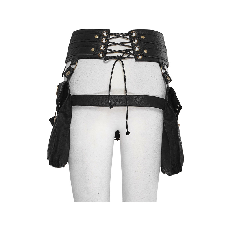 스팀펑크 수제 유틸리티 힙 벨트 백 여성 페스티벌 포켓 - Travel Accessories Hip Belt 리뷰 및 가격