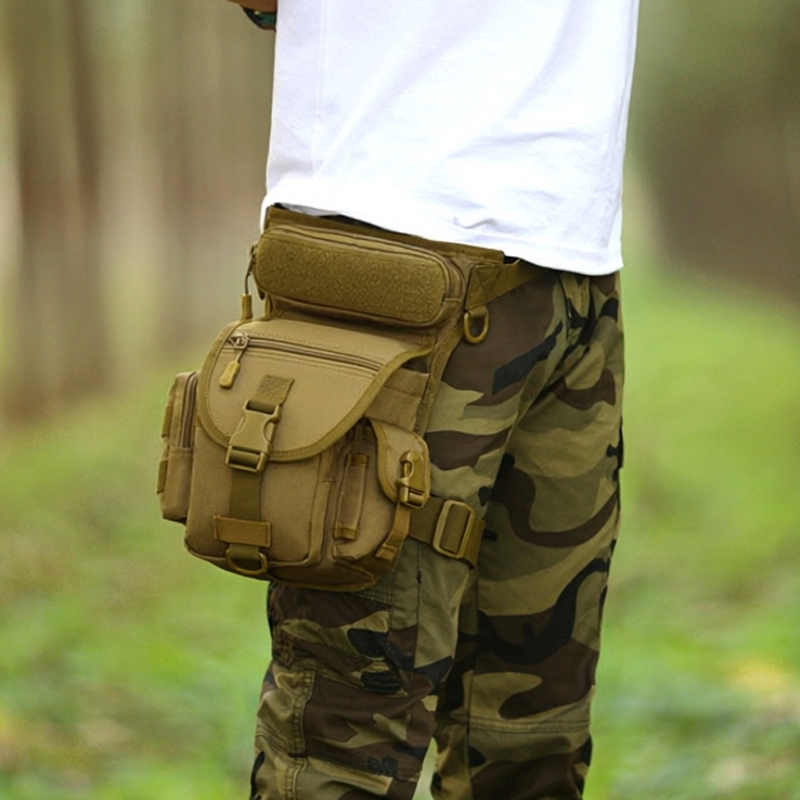 새로운 남성용 방수 레그 랩 힙 드롭 벨트 허리 옥스포 - Travel Accessories Hip Belt 리뷰 및 가격
