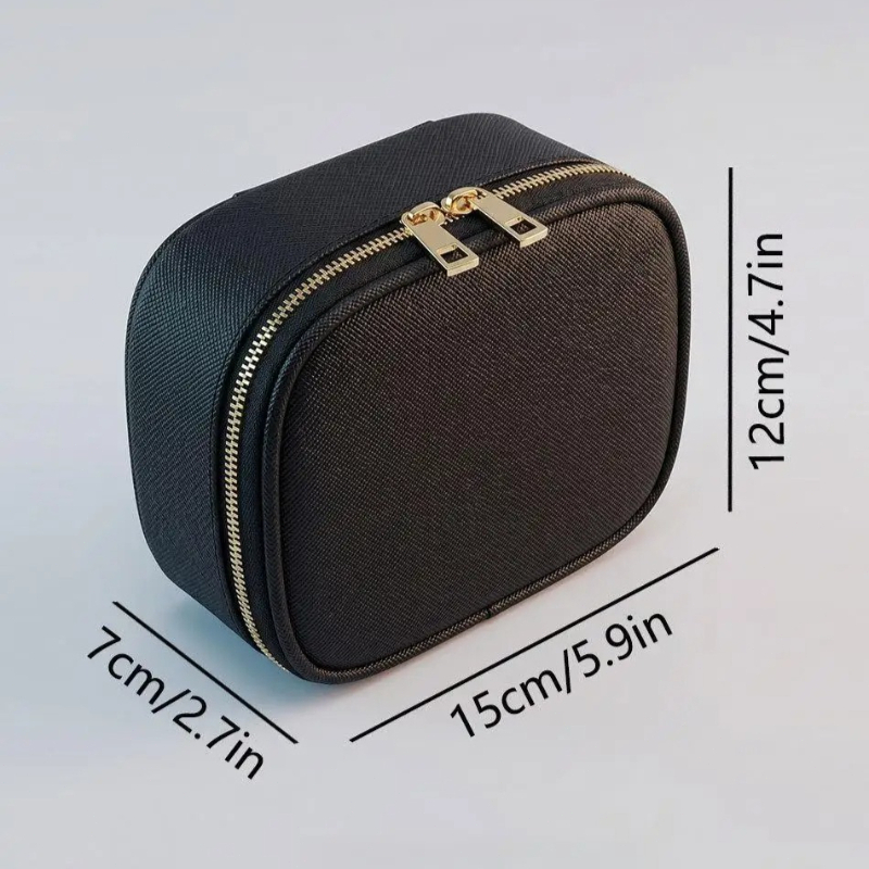 2026년 신상 거울 내장형 방수 소형 화장품 파우치  - Travel Accessories Organizer Bag 리뷰 및 가격