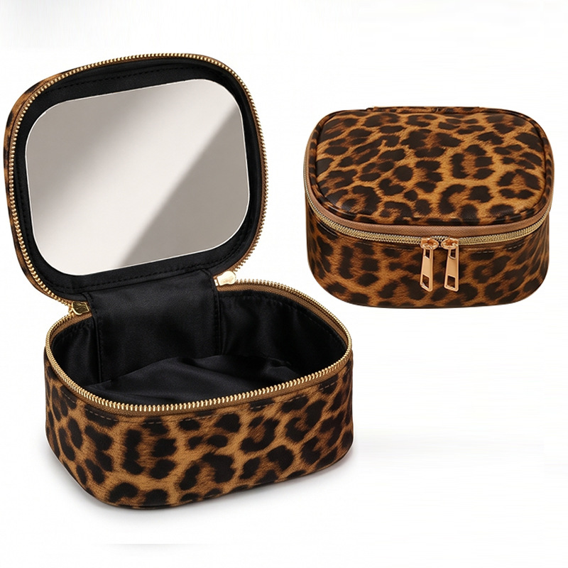 2026년 신상 거울 내장형 방수 소형 화장품 파우치  - Travel Accessories Organizer Bag 리뷰 및 가격