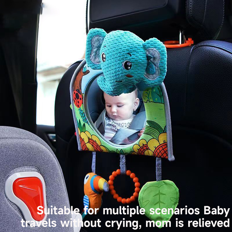 아기 카시트 거울 장난감 어린이 모니터 조절 가능한 교 - Travel Accessories With Baby 리뷰 및 가격