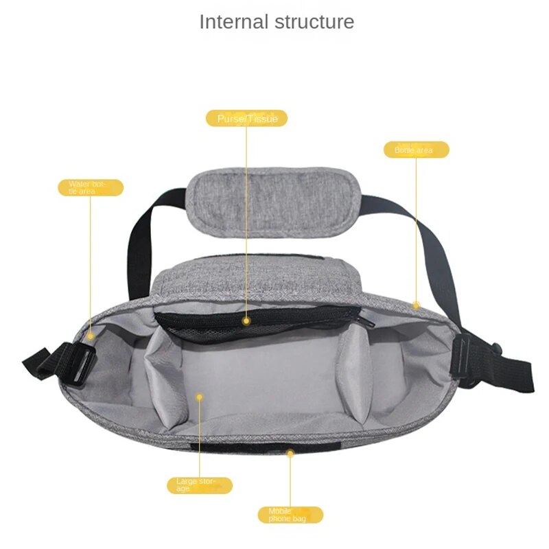 유모차 걸이식 가방, 엄마 기저귀 가방, 대용량 엄마  - Travel Accessories With Baby 리뷰 및 가격