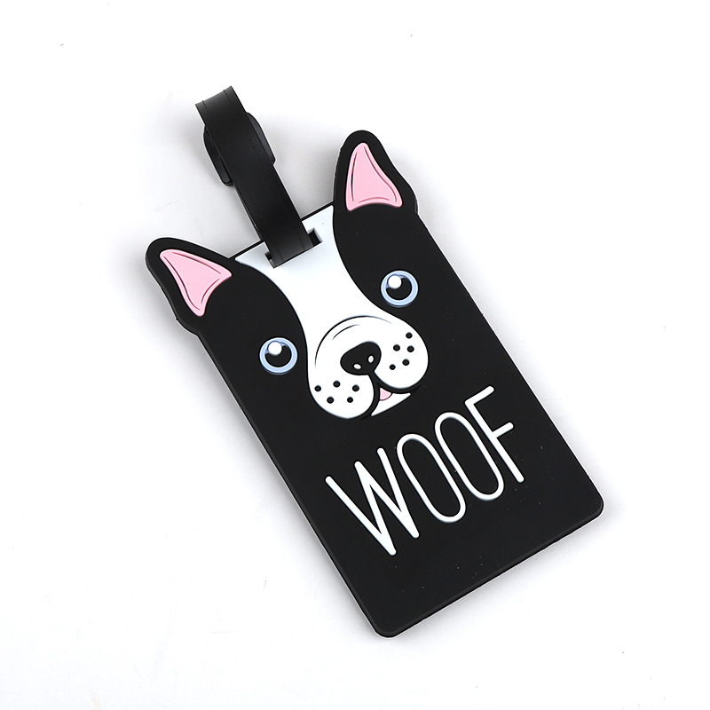 1pc 만화 동물 PVC 수하물 태그 여성 남성 휴일  - Travel Accessories International 리뷰 및 가격