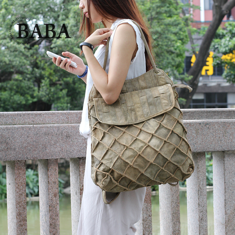 새로운 유럽/미국 배낭 여성 다기능 대용량 가죽 배낭  - Travel Accessories Holder 리뷰 및 가격