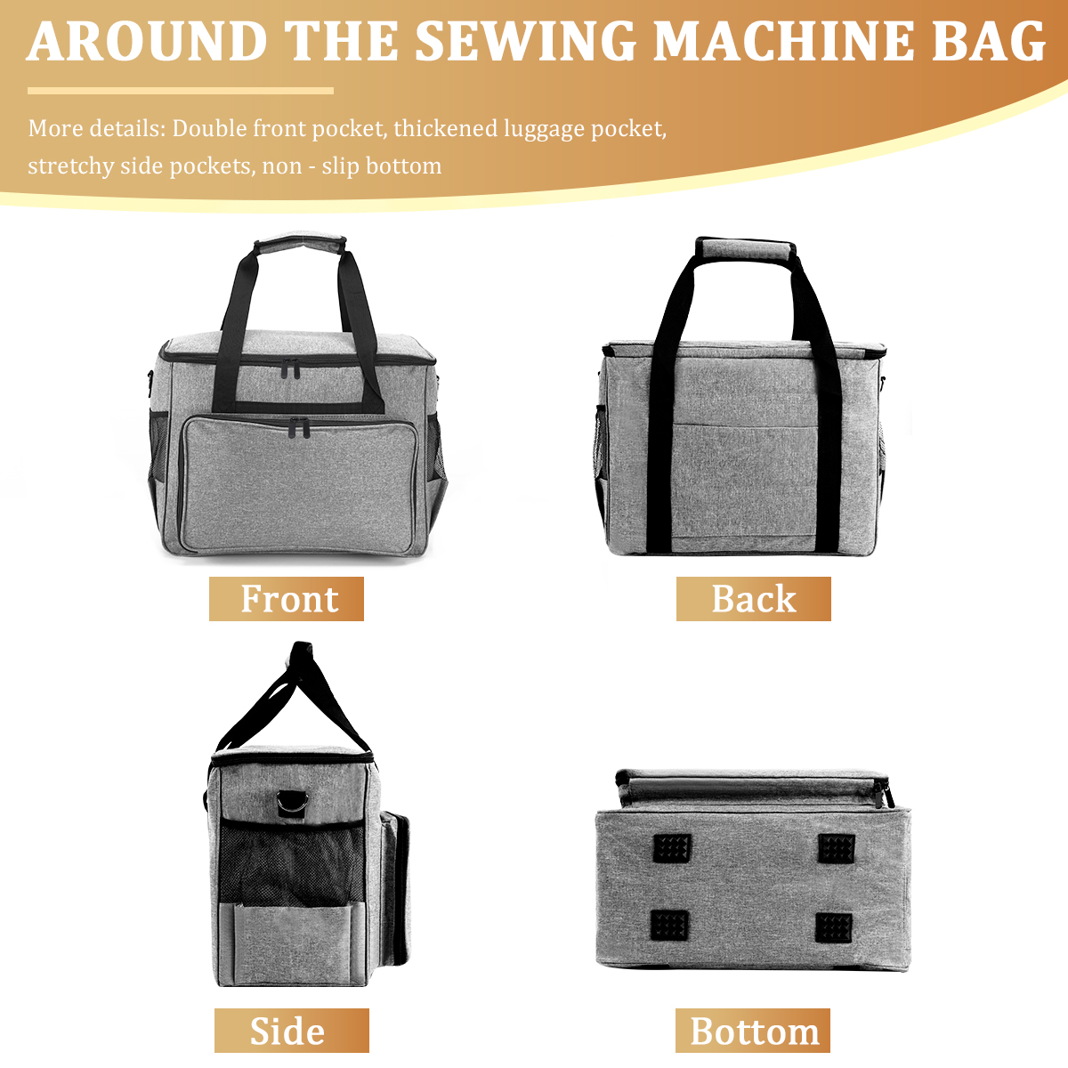 KOKNIT 재봉틀 휴대용 케이스 수납 가방 대용량 재 - Travel Accessories Organizer Bag 리뷰 및 가격