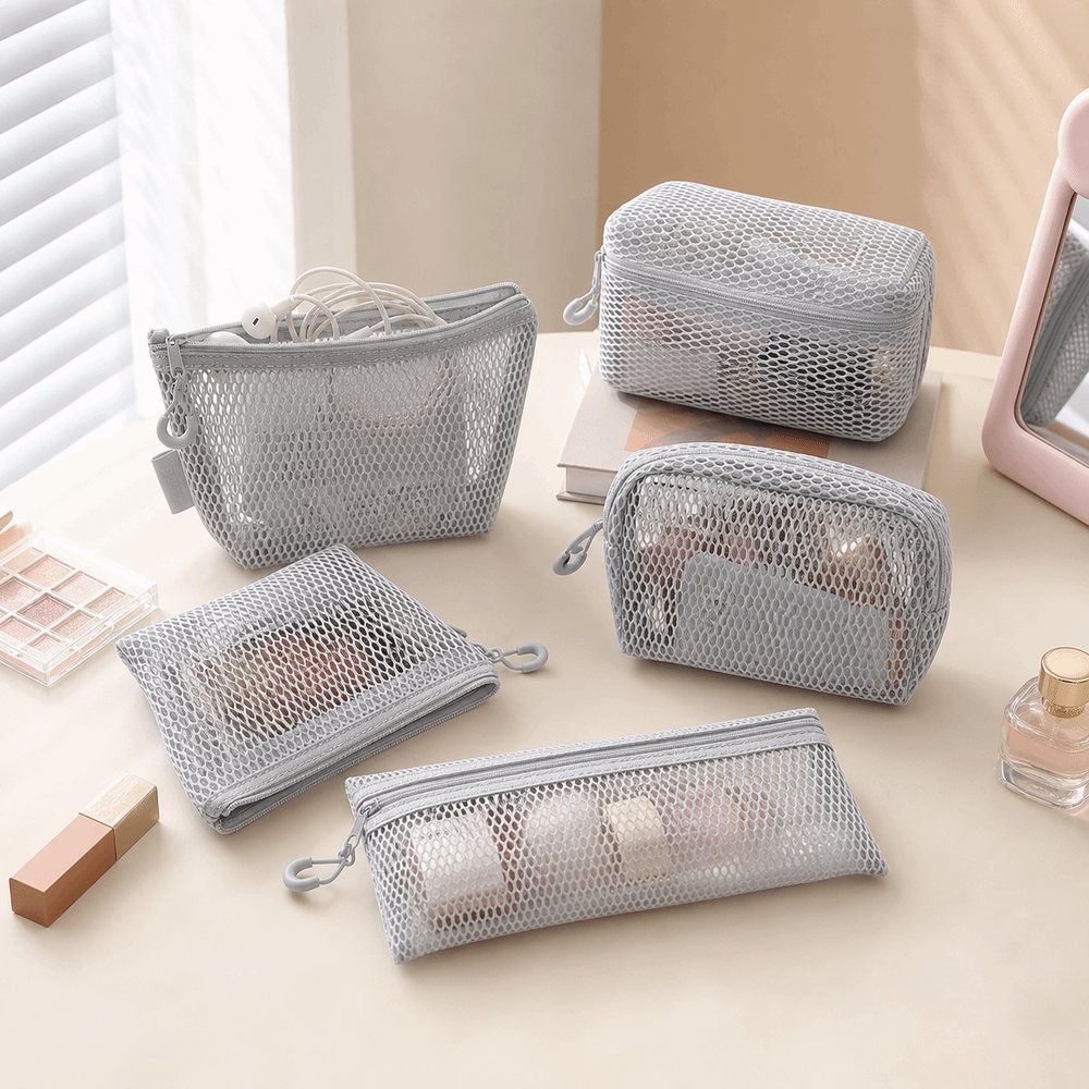 나일론 투명 보관 가방 통기성 사각형 메쉬 보관 파우치 - Travel Accessories Online 리뷰 및 가격
