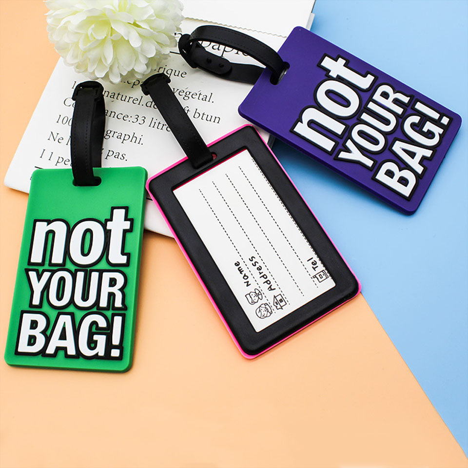여행 가방 가방이 아닌 창의적인 글자, 수하물 태그,  - Travel Accessories International 리뷰 및 가격