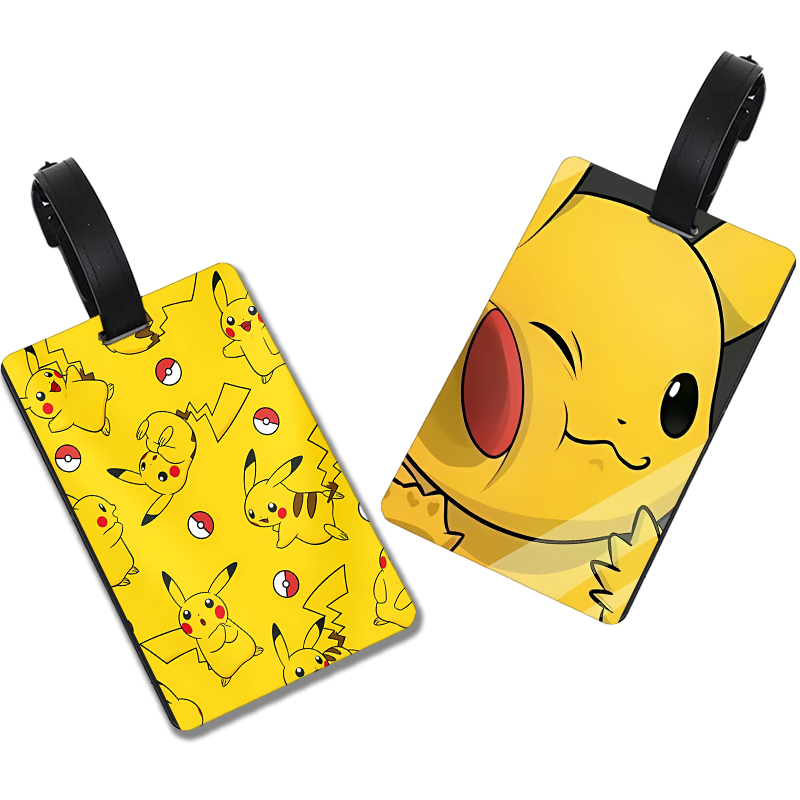 포켓몬 만화 수하물 태그 카와이 개인 정보 보호 수하물 - It Travel Accessories 리뷰 및 가격