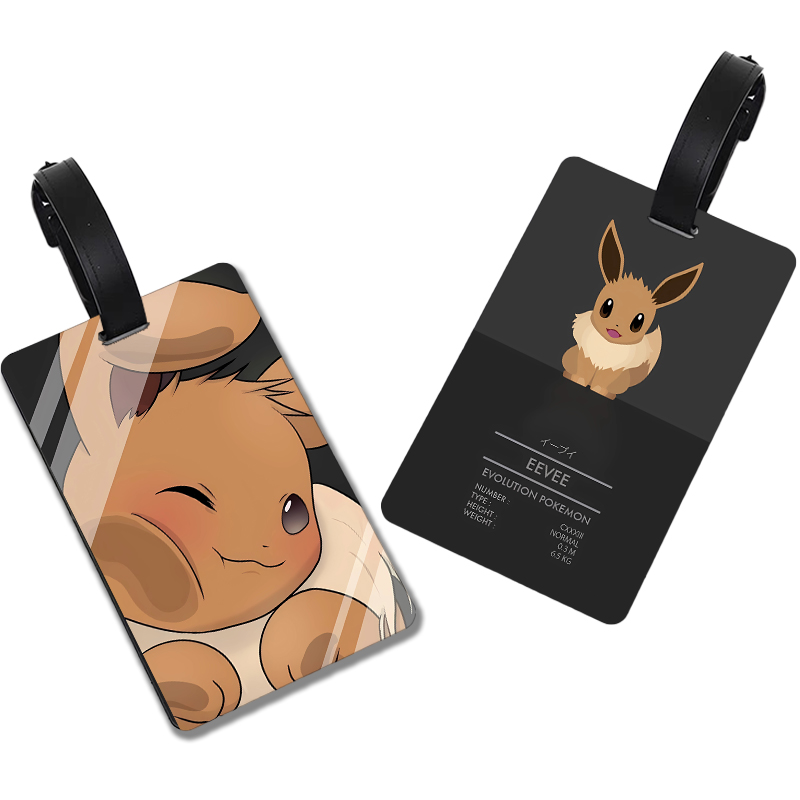 포켓몬 만화 수하물 태그 카와이 개인 정보 보호 수하물 - It Travel Accessories 리뷰 및 가격