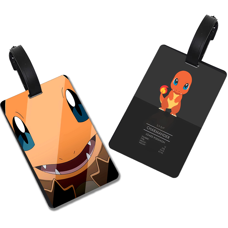 포켓몬 만화 수하물 태그 카와이 개인 정보 보호 수하물 - It Travel Accessories 리뷰 및 가격