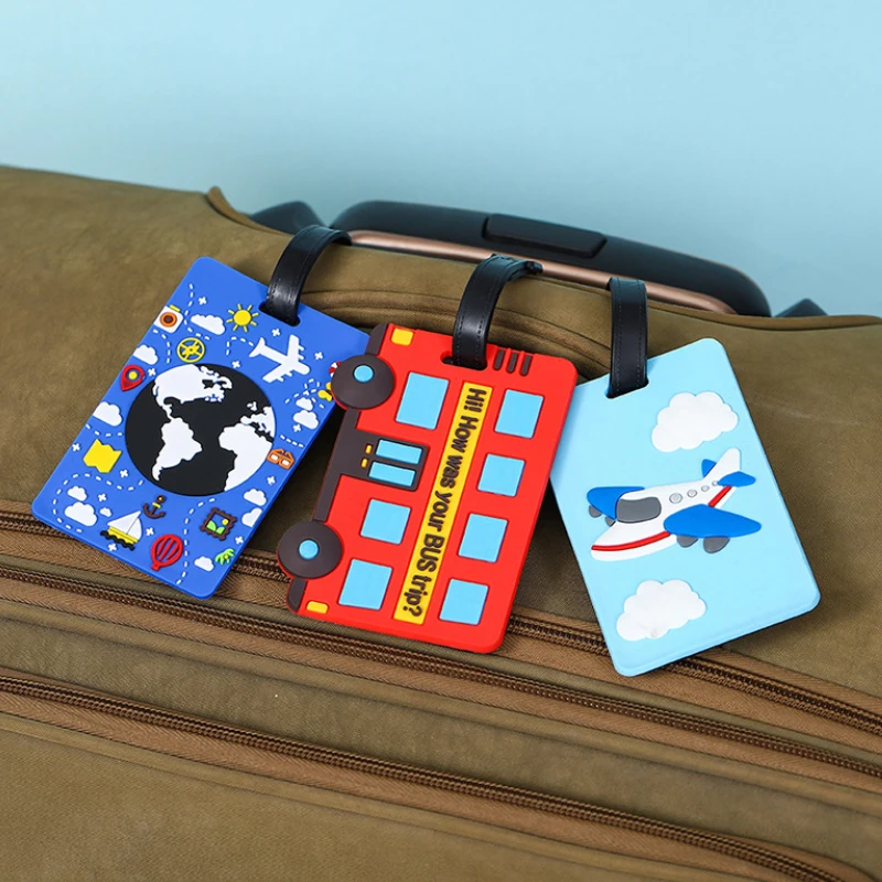 귀여운 만화 자동차 PVC 실리콘 수하물 태그 여행 수 - Travel Accessories International 리뷰 및 가격