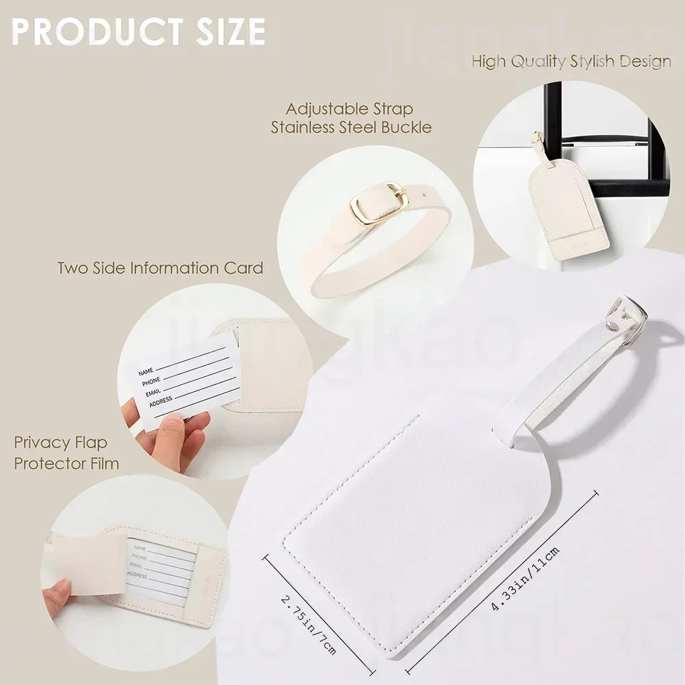 개인화 된 PU 수하물 태그 이름이있는 심장 편지 가방 - Travel Accessories International 리뷰 및 가격