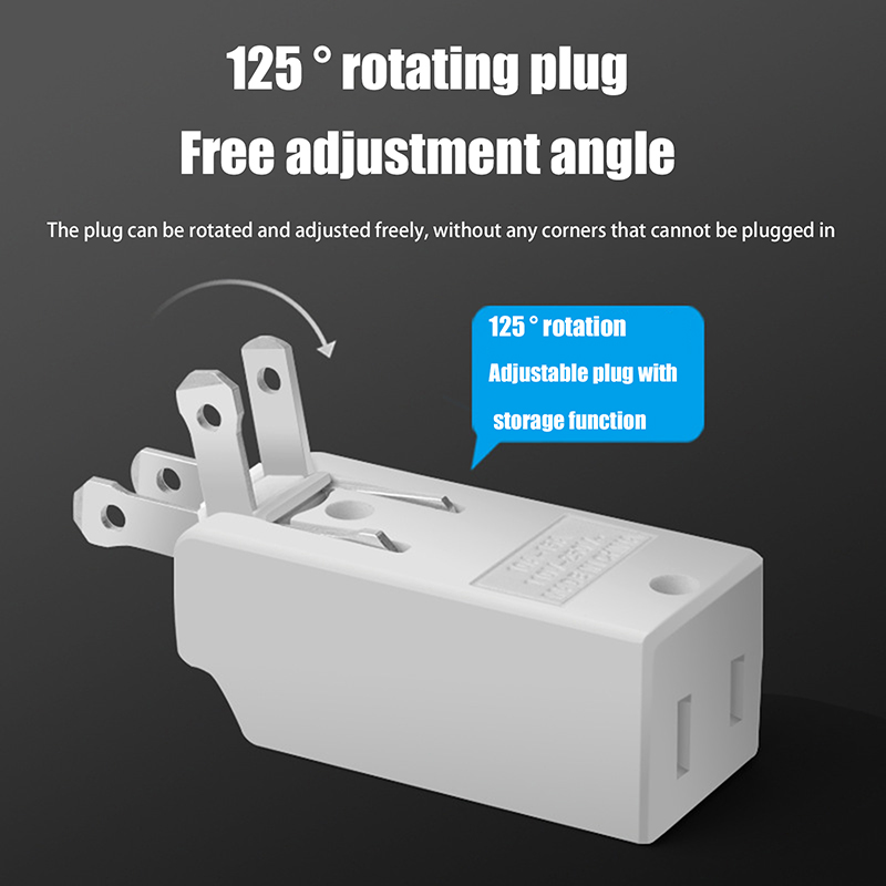 3in1 벽면 콘센트 연장선 미국식 전기 소켓 125도 - Travel Accessories Canada 리뷰 및 가격