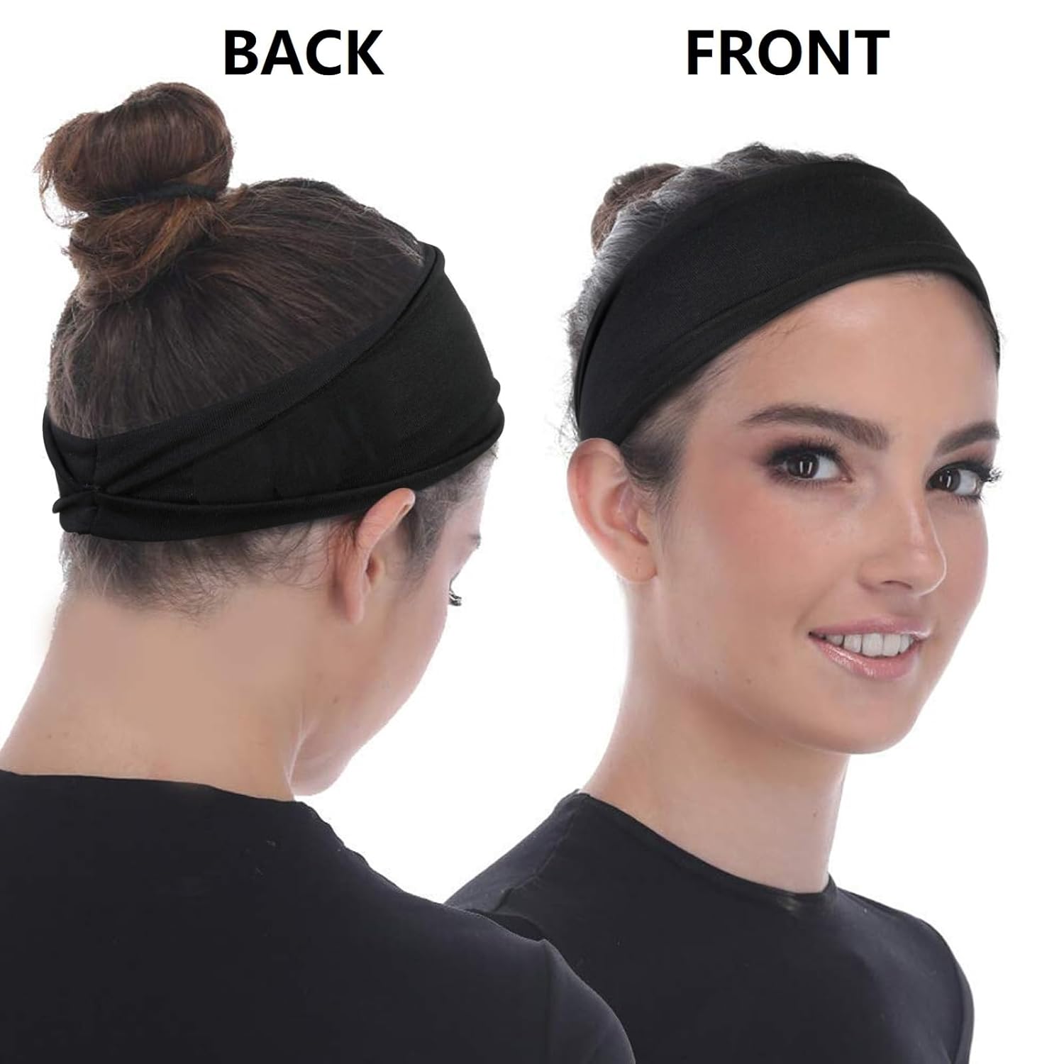 여성용 미끄럼 방지 땀 헤어밴드, 부드러운 신축성 헤드 - Travel Yoga Accessories 리뷰 및 가격