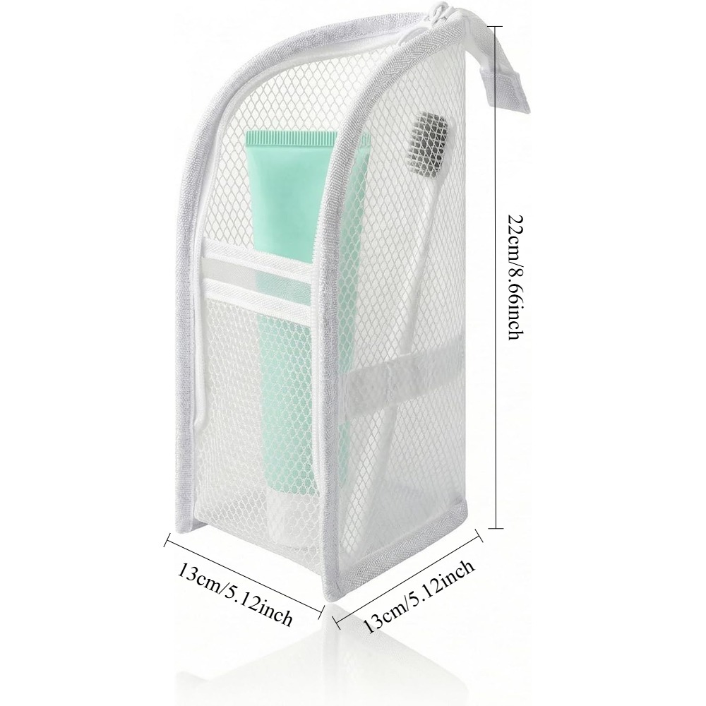 메쉬 세면도구 가방 통기성 속건 수직 칫솔 홀더 여행용 - Travel Accessories Holder 리뷰 및 가격