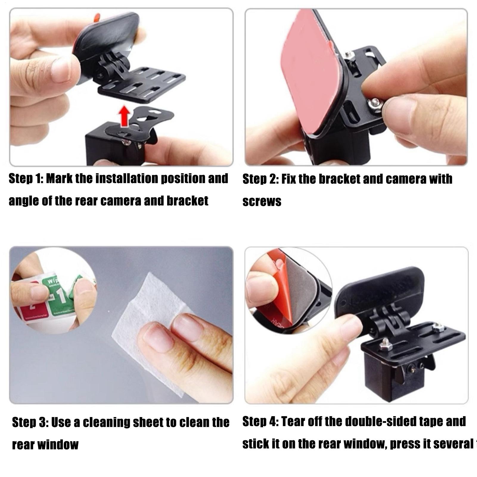 후방 대시캠 윈도우 마운트 안정적인 차량 후방 카메라  - Travel Accessories Holder 리뷰 및 가격