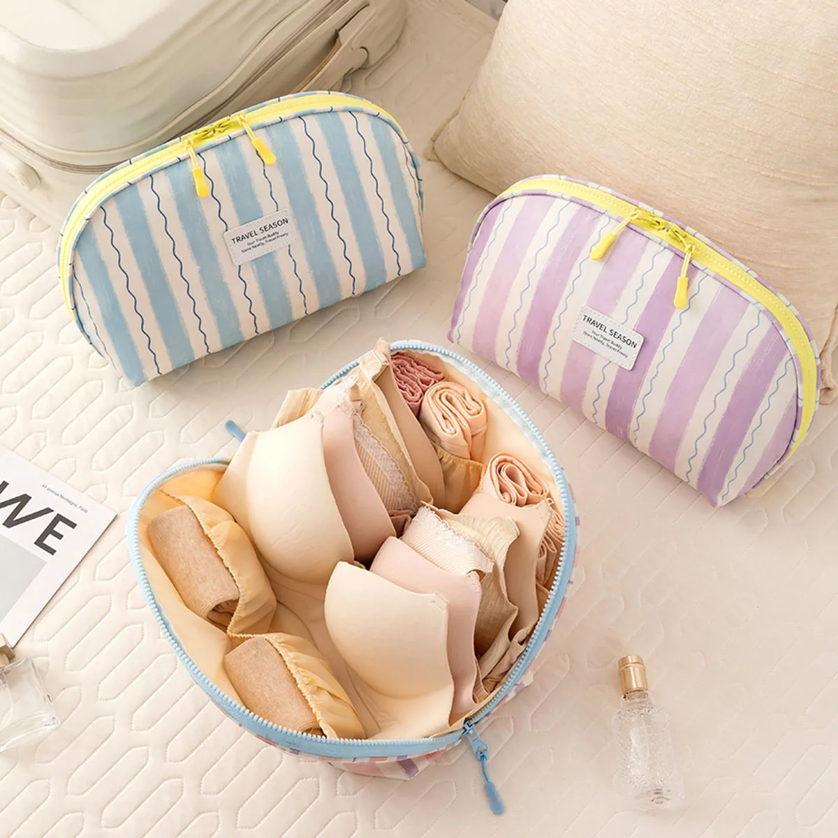 속옷 보관 가방 휴대용 다목적 여행 정리 가방 옥스포드 - Travel Accessories Organizer Bag 리뷰 및 가격