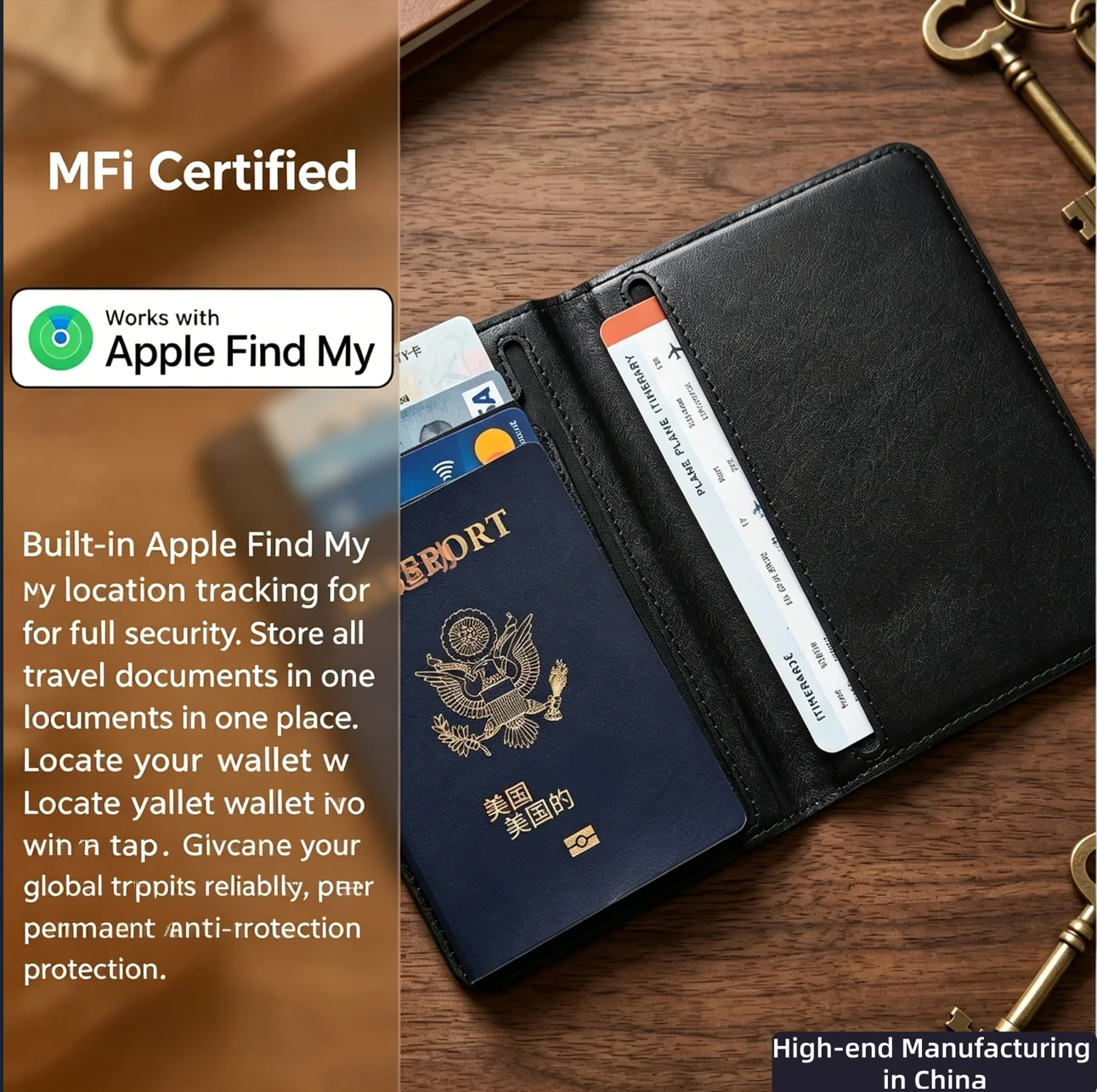애플 Find My 스마트 여권 홀더 커버 위치 추적  - Travel Accessories Apple 리뷰 및 가격