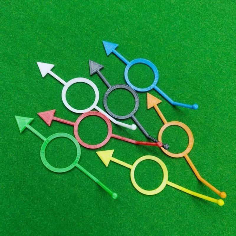 5개의 소형 당구 조준 가이드 볼 위치 표시기, 여행용 - Travel Accessories Guide 리뷰 및 가격