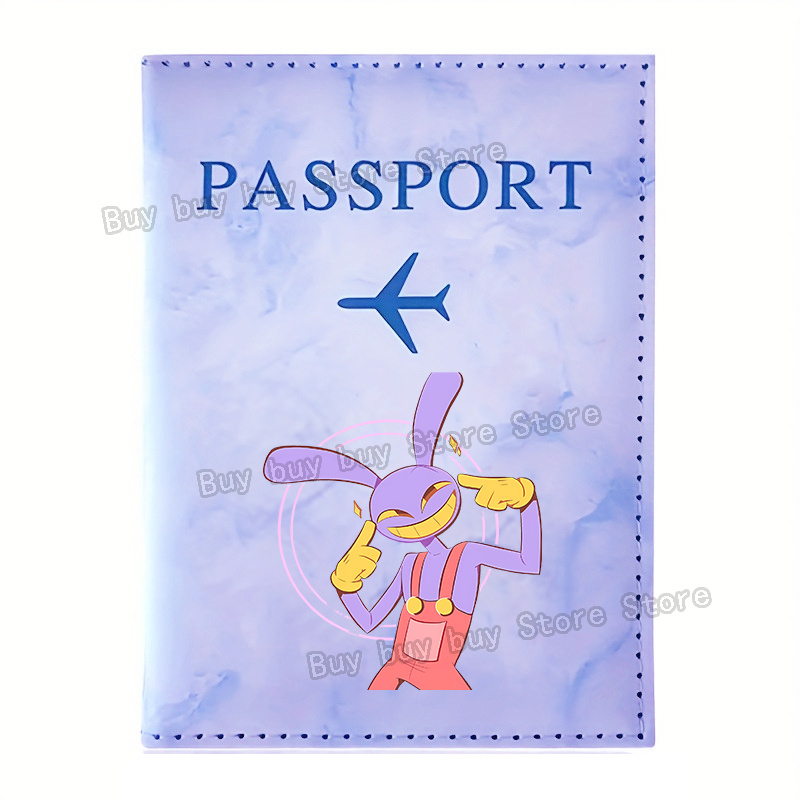애니메이션 어메이징 디지털 서커스 여권 케이스 만화 프 - Travel Accessories Holder 리뷰 및 가격