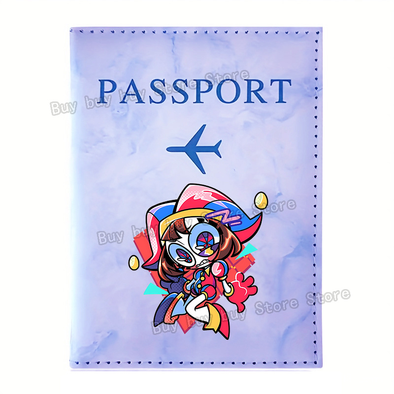 애니메이션 어메이징 디지털 서커스 여권 케이스 만화 프 - Travel Accessories Holder 리뷰 및 가격