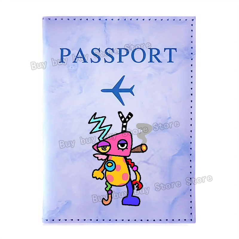 애니메이션 어메이징 디지털 서커스 여권 케이스 만화 프 - Travel Accessories Holder 리뷰 및 가격
