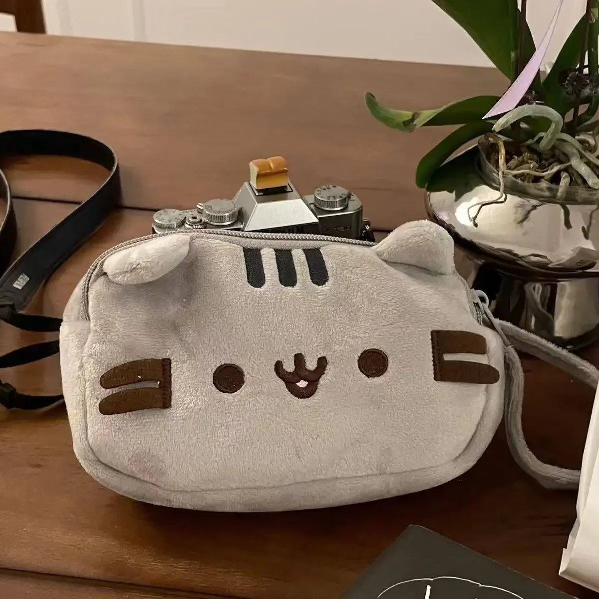 귀여운 Pusheen 연필 케이스 만화 뚱뚱한 고양이  - It Travel Accessories 리뷰 및 가격
