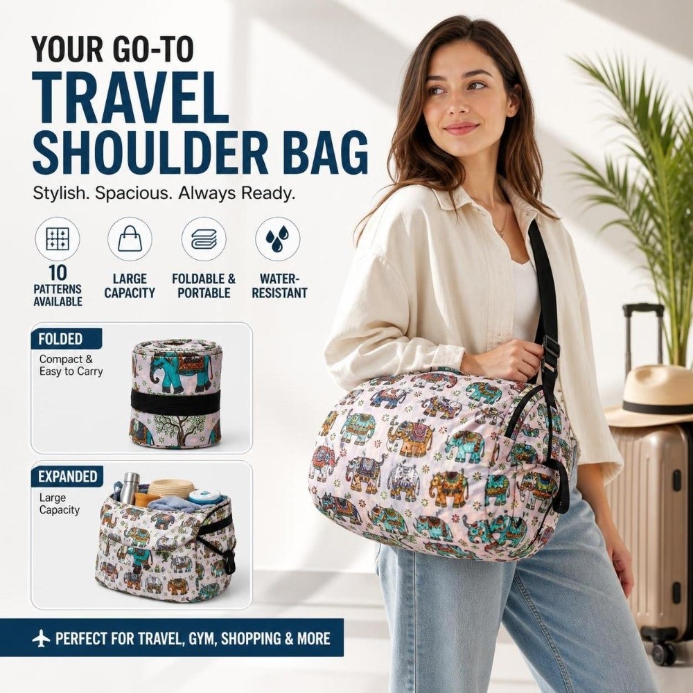 내구성 있는 대용량 쇼핑백, 손잡이가 있는 방수 여행용 - Travel Accessories Market 리뷰 및 가격