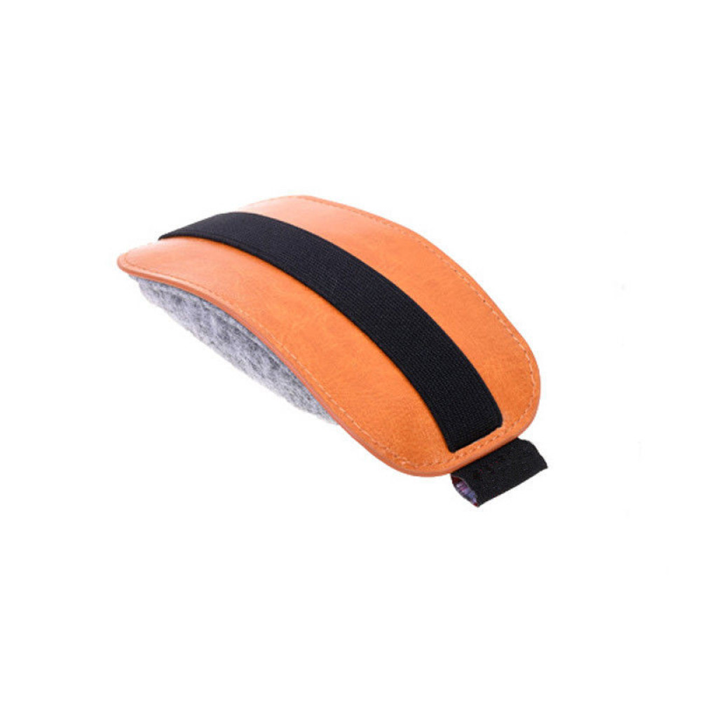 오렌지 PU 가죽 펠트 마우스 파우치, 여행 운반 케이 - Travel Accessories Apple 리뷰 및 가격