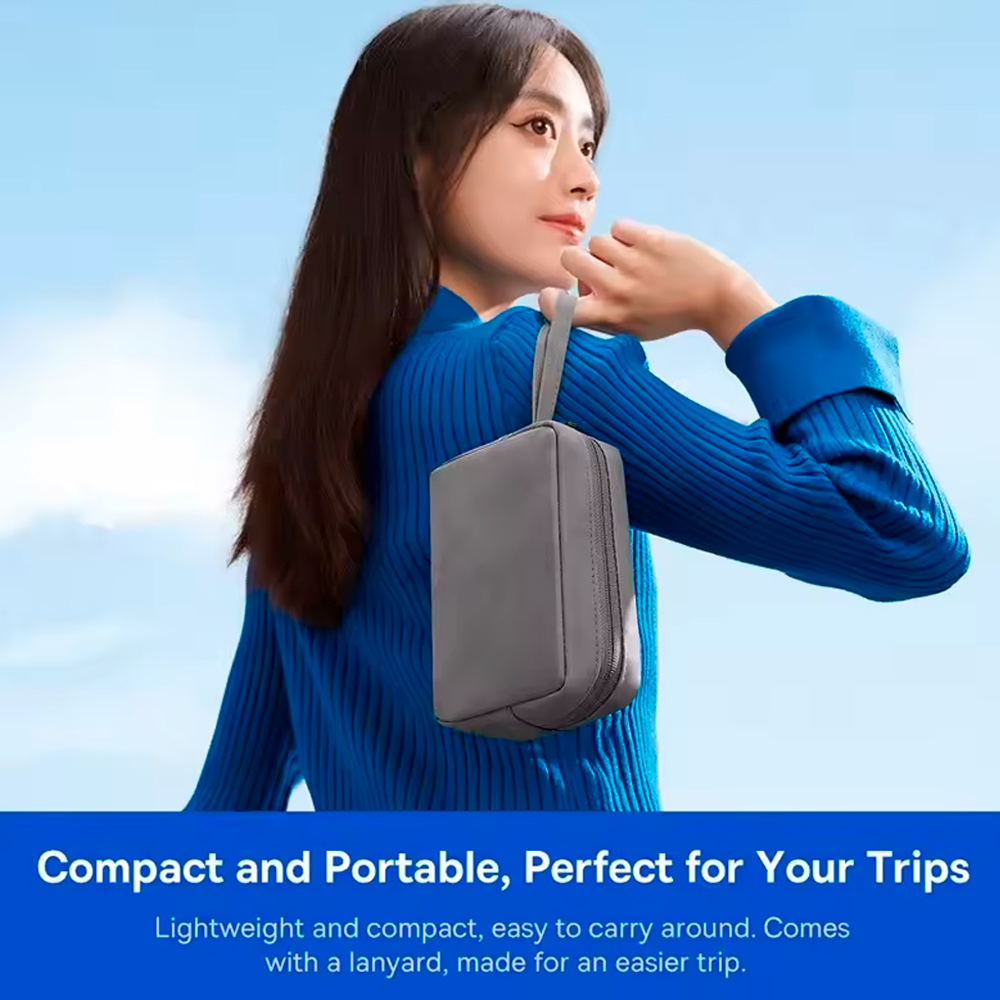 휴대용 전화 방수 가방 여행용 충전기 케이블 보관 케이 - Travel Accessories Organizer Bag 리뷰 및 가격